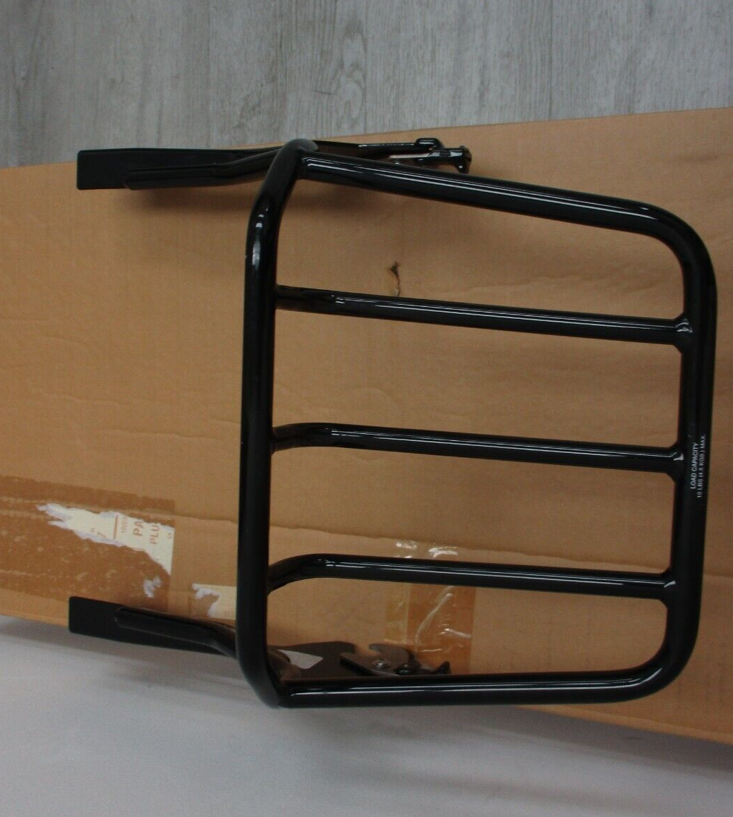 Harley-Davidson  Gloss Black Holdfast  Two-up  Luggage Rack 50300135