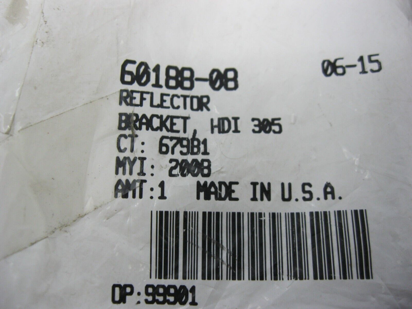 Harley-Davidson OEM 08-17 Reflector Bracket 60188-08