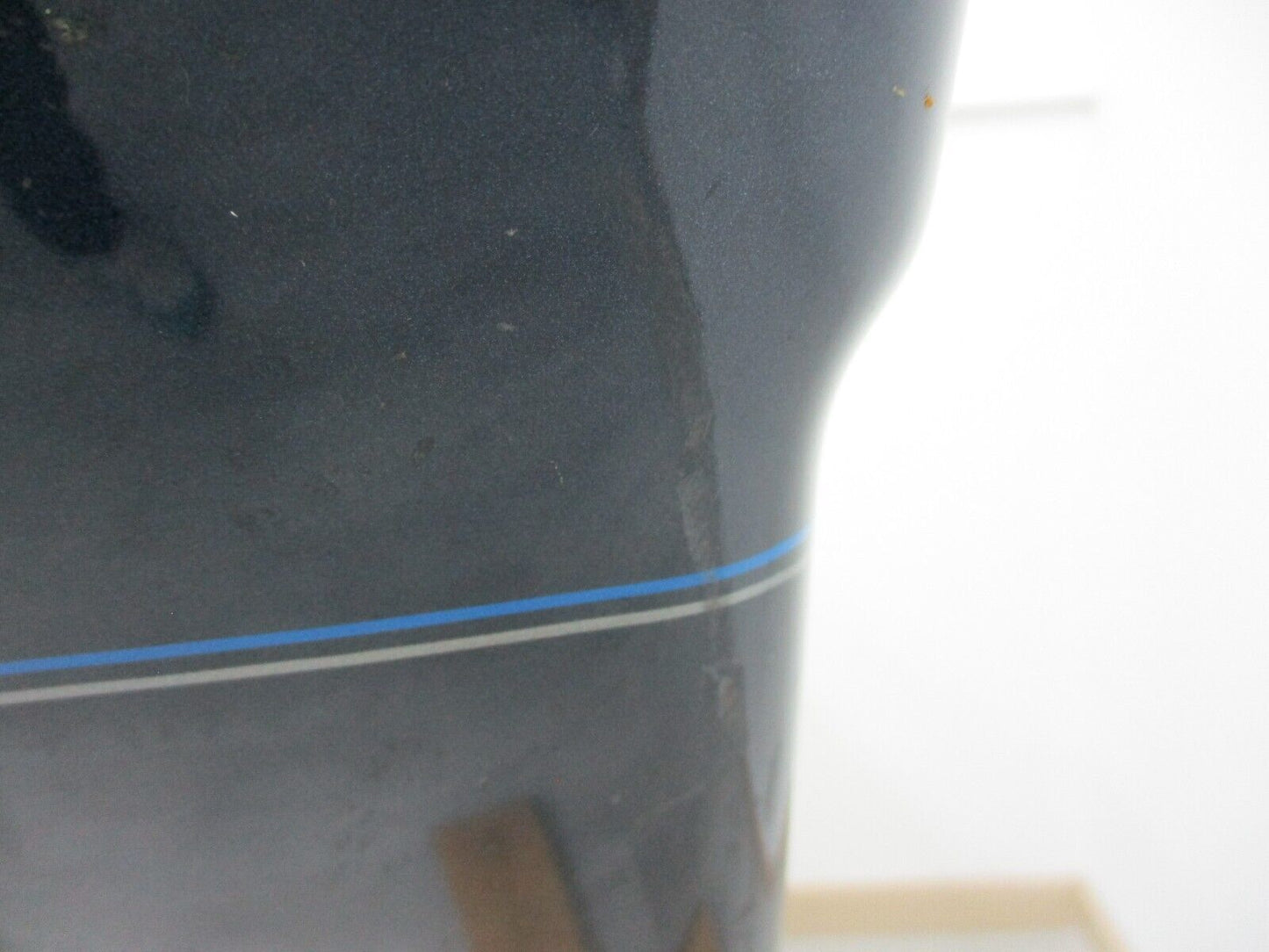 Harley Davidson OEM Left Saddlebag Blue w/Pin Stripe