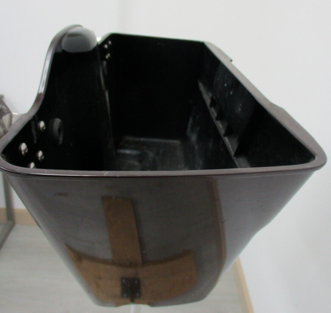Harley Davidson OEM Left Saddlebag Burgundy 2014-Later