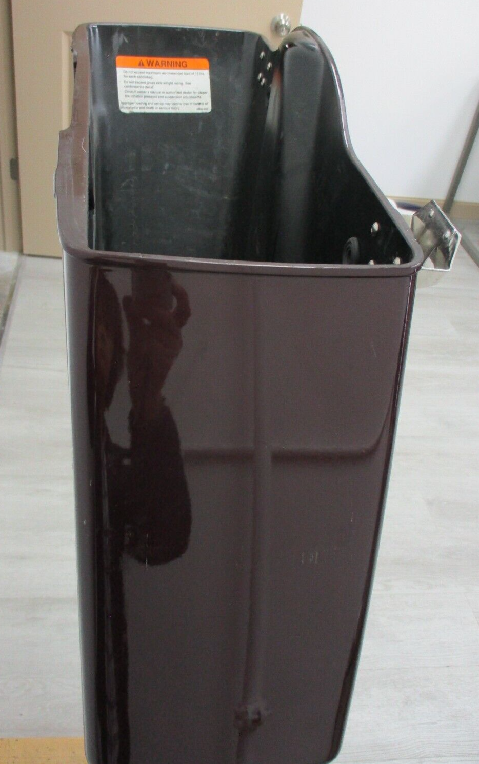 Harley Davidson OEM Left Saddlebag Burgundy 2014-Later