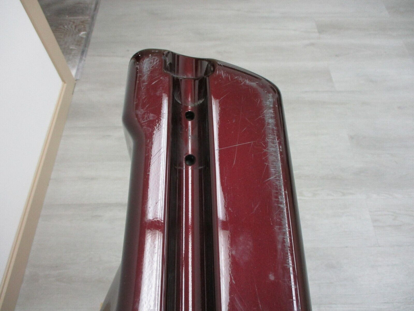 Harley Davidson OEM Left Saddlebag Metallic Burgundy 90200414