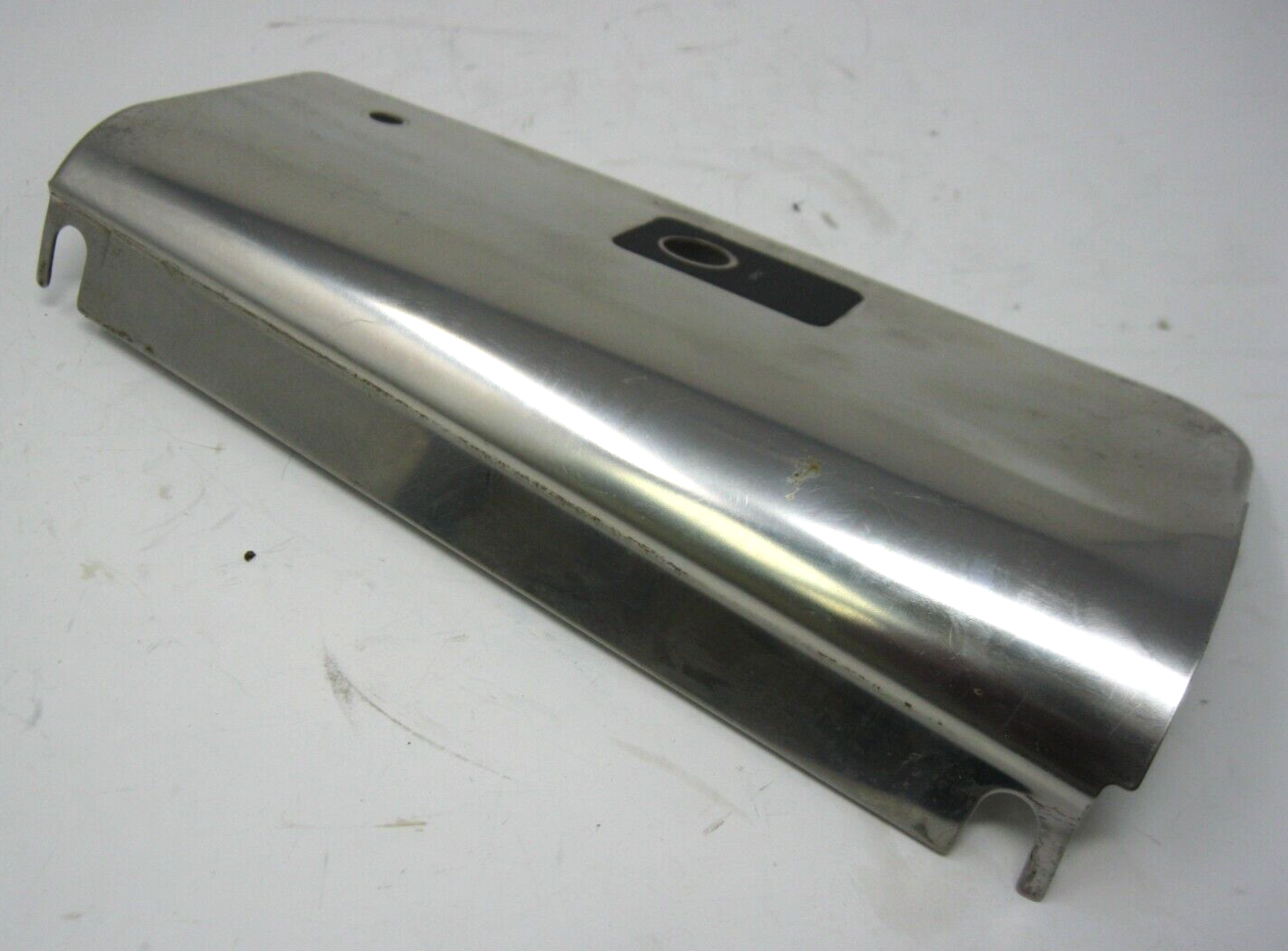 Harley-Davidson OEM 91-17 Stainless Softail Left Rear Panel with Hole   67821-87