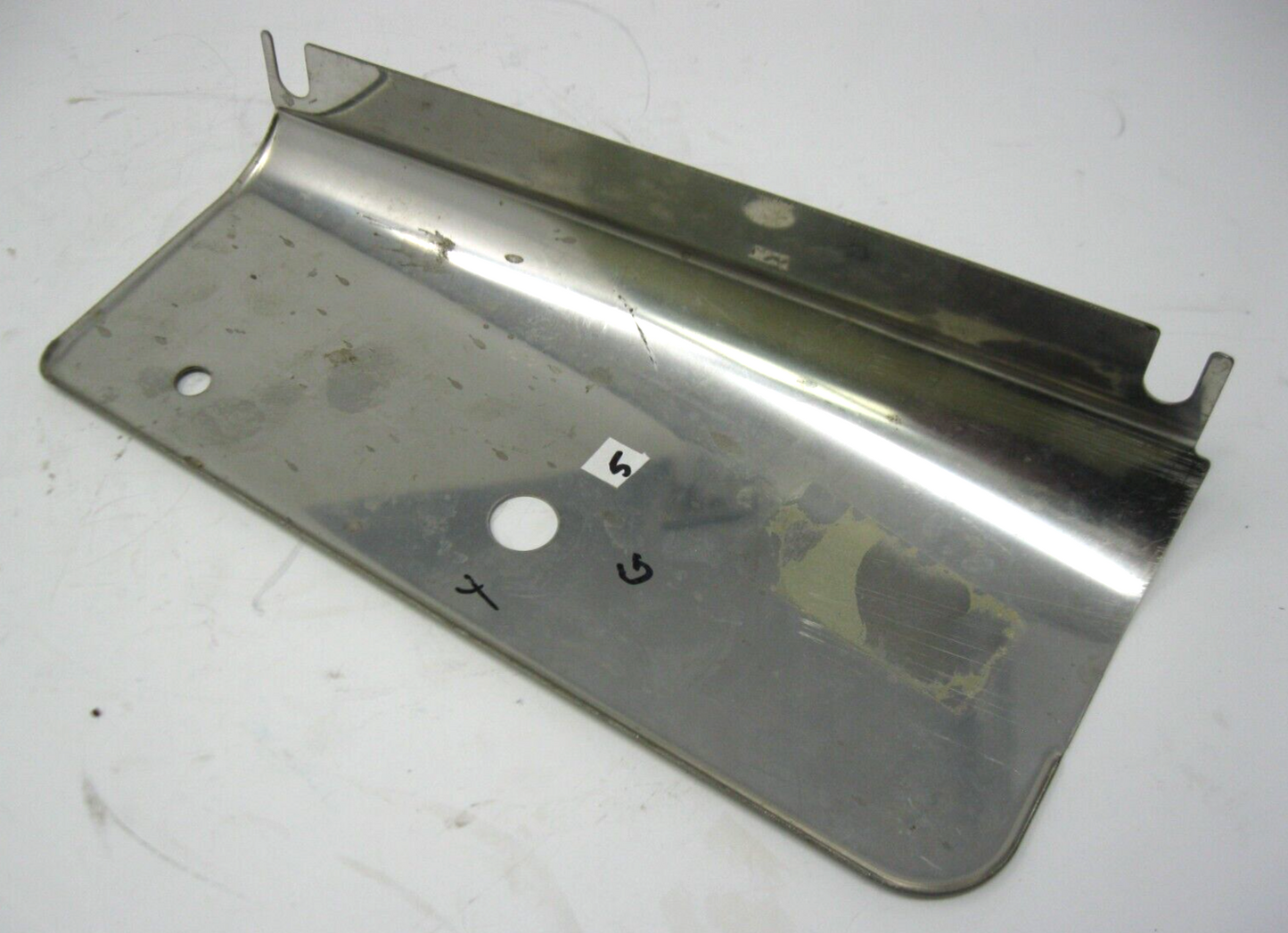 Harley-Davidson OEM 91-17 Stainless Softail Left Rear Panel with Hole   67821-87
