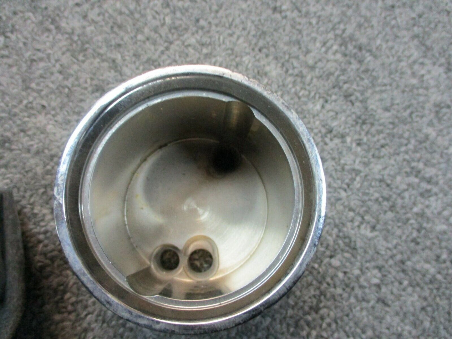 Chrome 2 Inch Speedo & Tach Mount Cups with 7 Inch Riser fits Harley Davidson