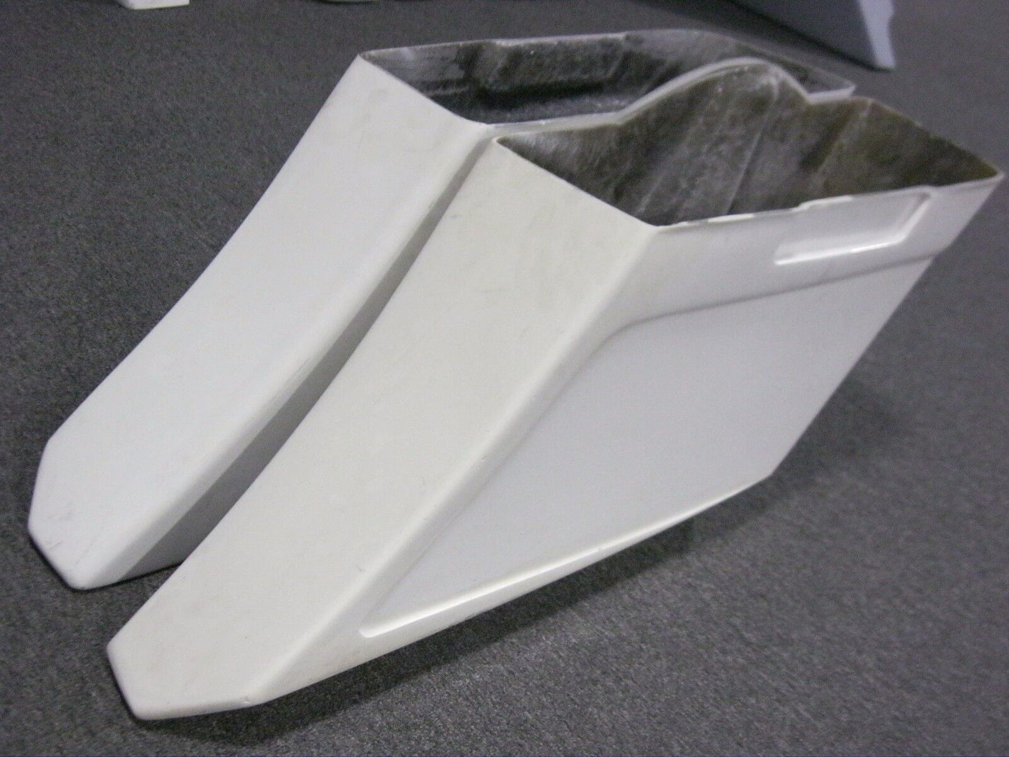 DIRTY BIRD 8" STRETCHED "DOWN AND OUT" SADDLEBAGS FITS HARLEY TOURING 98-13