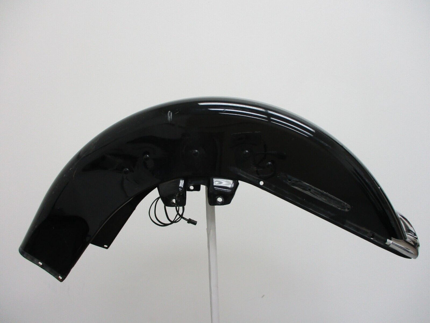 Harley Davidson OEM Touring Front Fender, Pre-2014, Vivid Black w/Pin Stripe