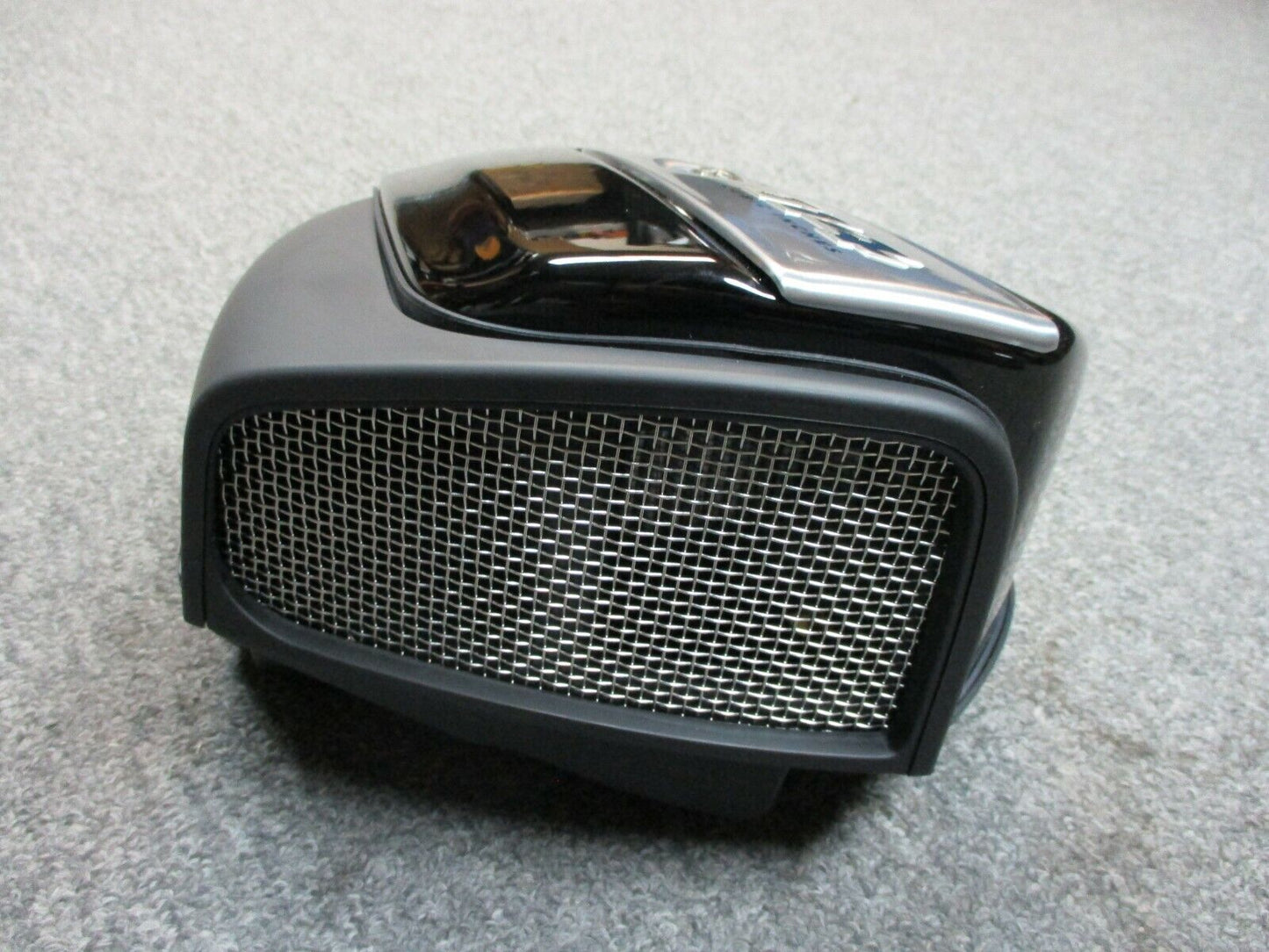 Harley Davidson OEM 114 Gloss Black Air Cleaner Silver 114 Insert 29000116