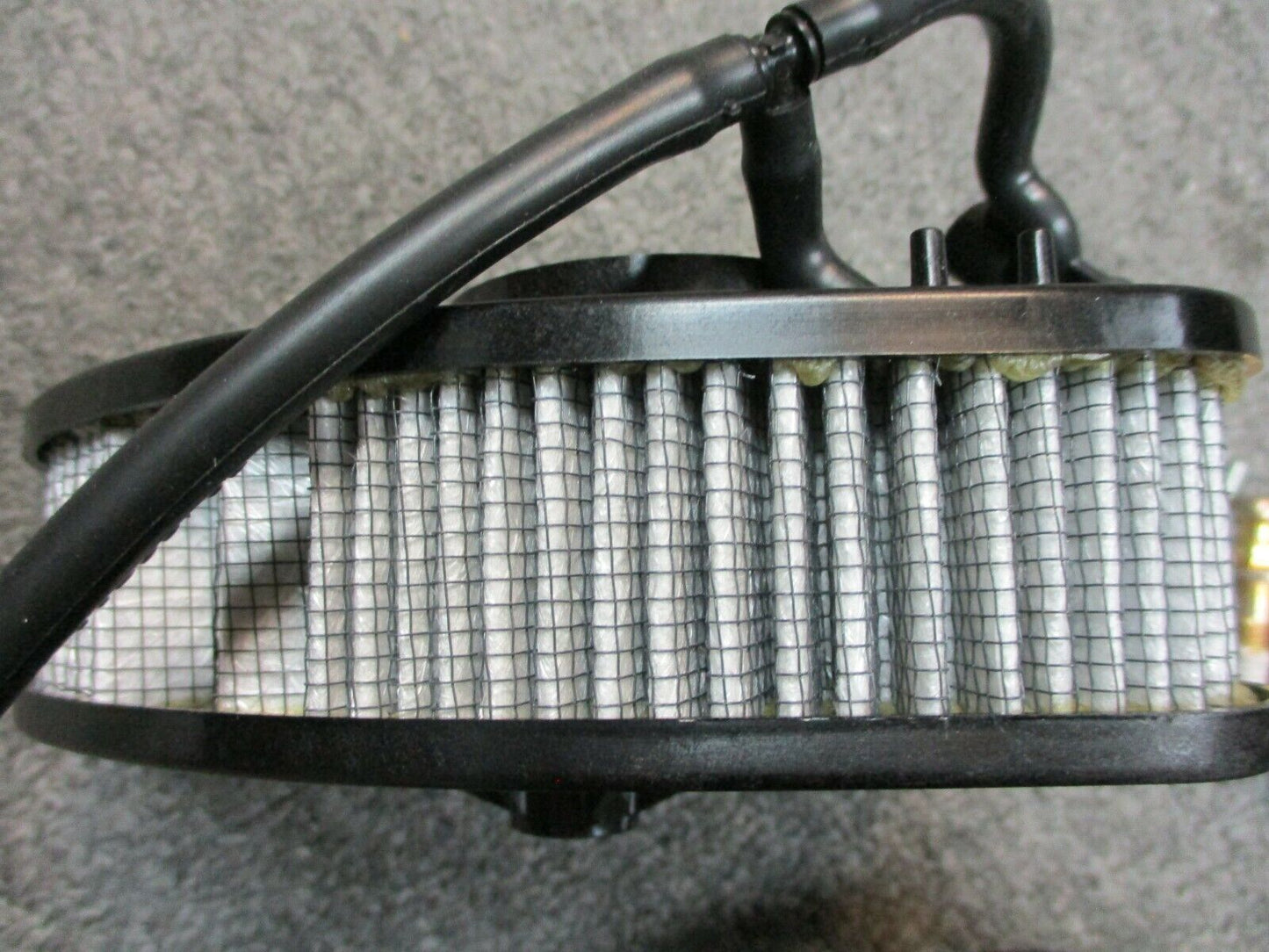 Harley Davidson OEM 114 Gloss Black Air Cleaner Silver 114 Insert 29000116
