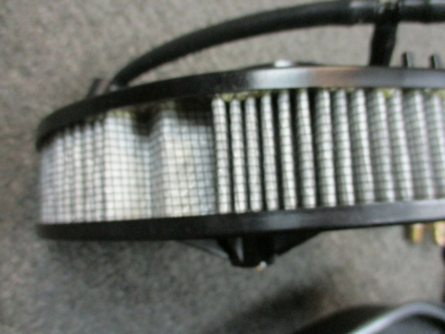 Harley Davidson OEM 114 Gloss Black Air Cleaner Silver 114 Insert 29000116