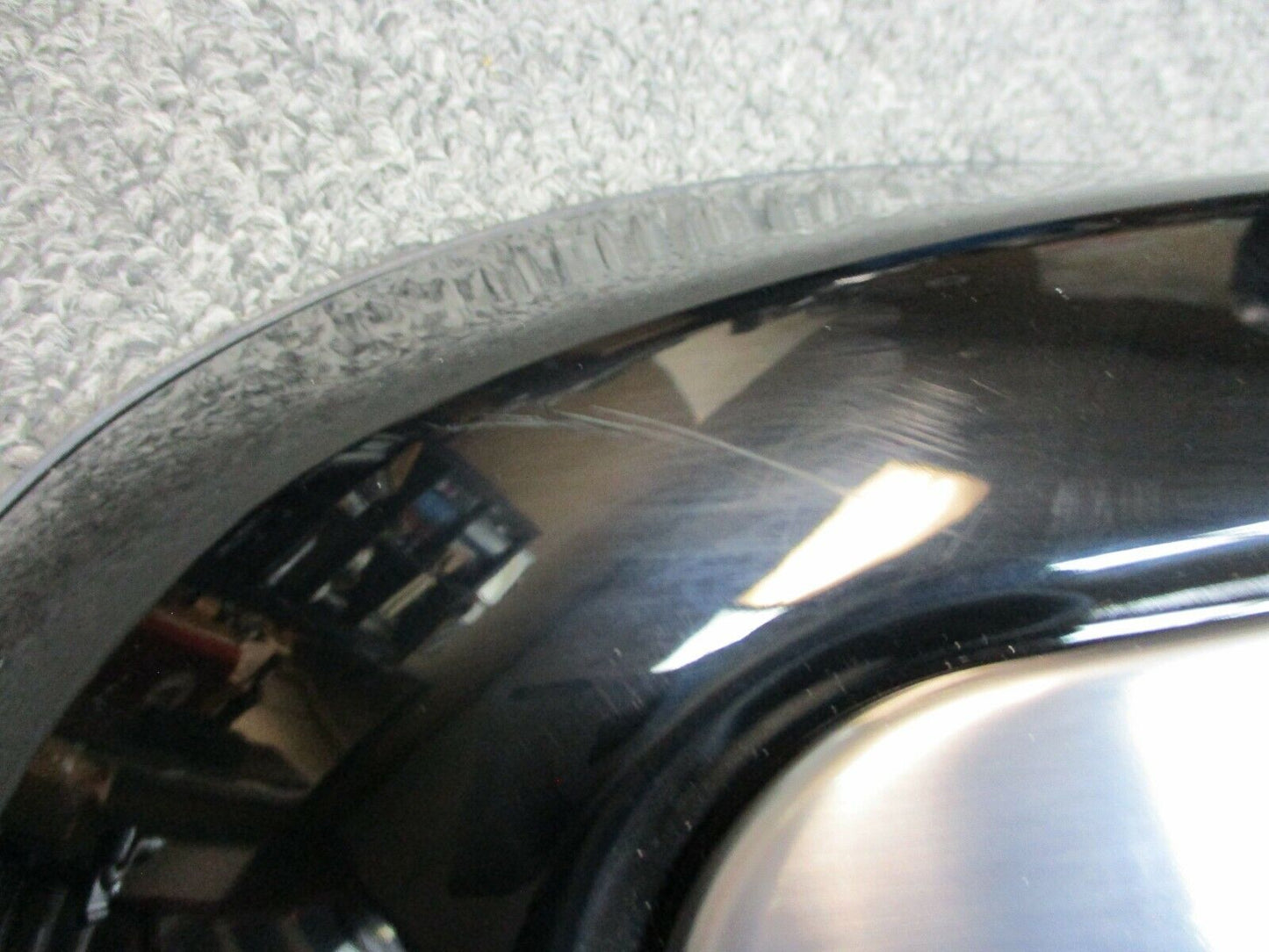 Harley Davidson OEM 114 Gloss Black Air Cleaner Silver 114 Insert 29000116