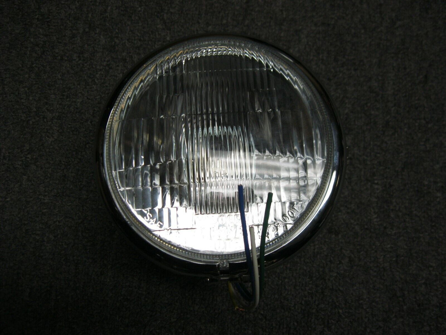EMGO 5 3/4" Chrome Headlight Assembly with High Beam Indicator - 66-84101