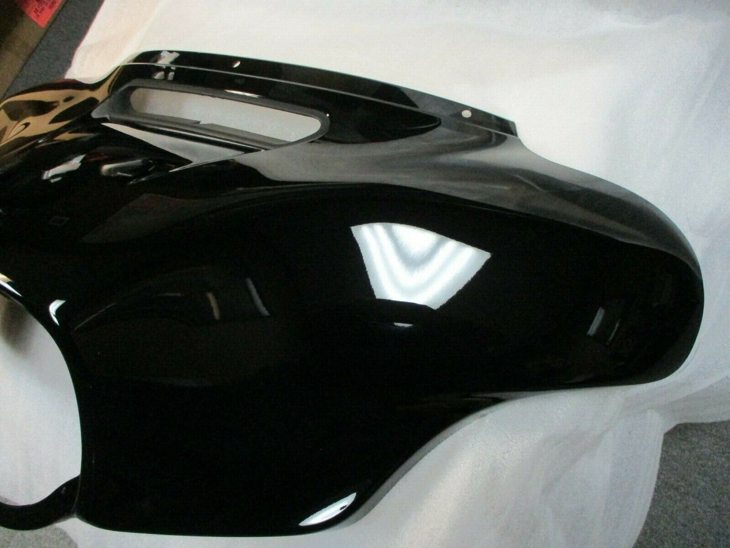 Harley Davidson OEM FLHX / FLHTP Outer Fairing Vivid Black 57000378DH