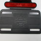 Harley Davidson OEM License Plate Holder, Reflector and Tail Light, 67900316