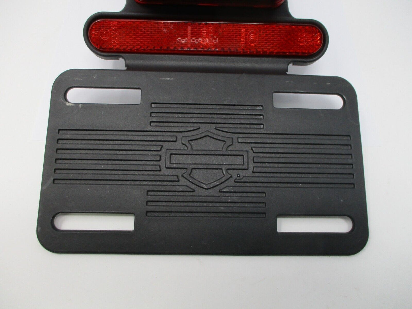 Harley Davidson OEM License Plate Holder, Reflector and Tail Light, 67900316