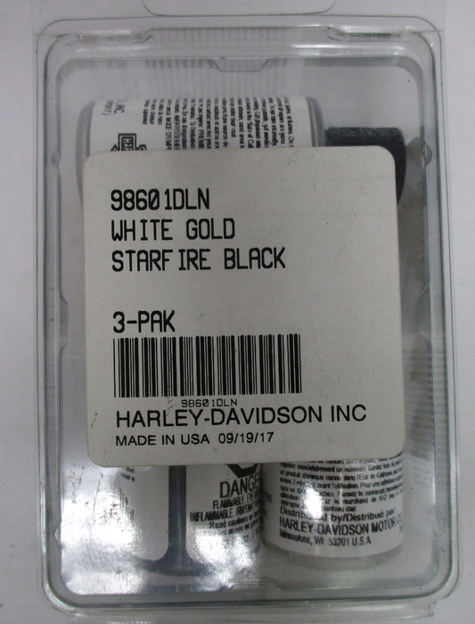 Harley-Davidson Touch-Up Kit White Gold & Starfire Black 2012 FLRXSE 98601DLN