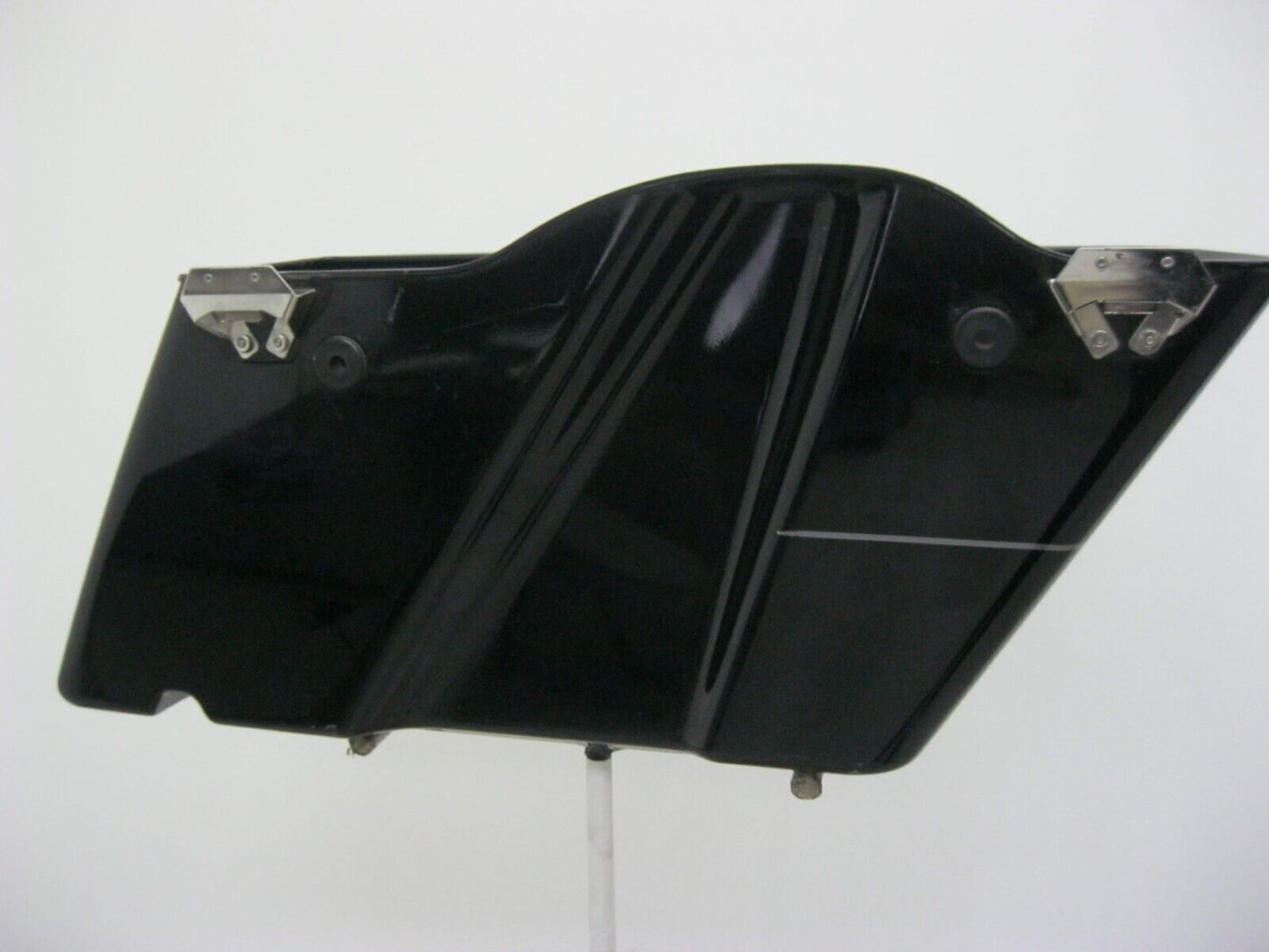 Harley-Davidson OEM LH Saddlebag Black with Grey Stripe 79107-03A