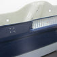 Aftermarket Right Saddlebag Blue and Silver JKY 15