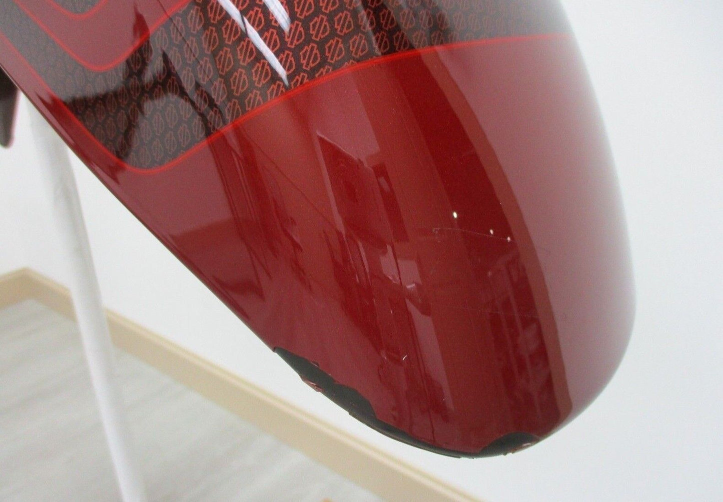 Harley Davidson OEM CVO Touring Front Fender, 2014 - Later, Red w/logo inlay