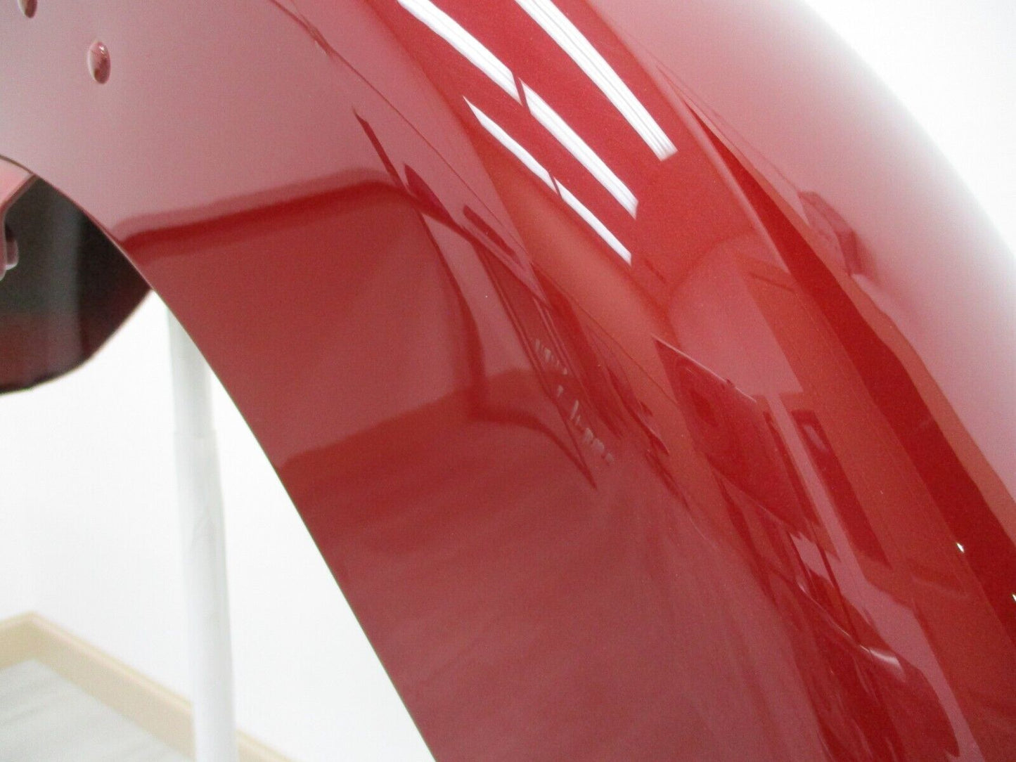 Harley Davidson OEM CVO Touring Front Fender, 2014 - Later, Red w/logo inlay
