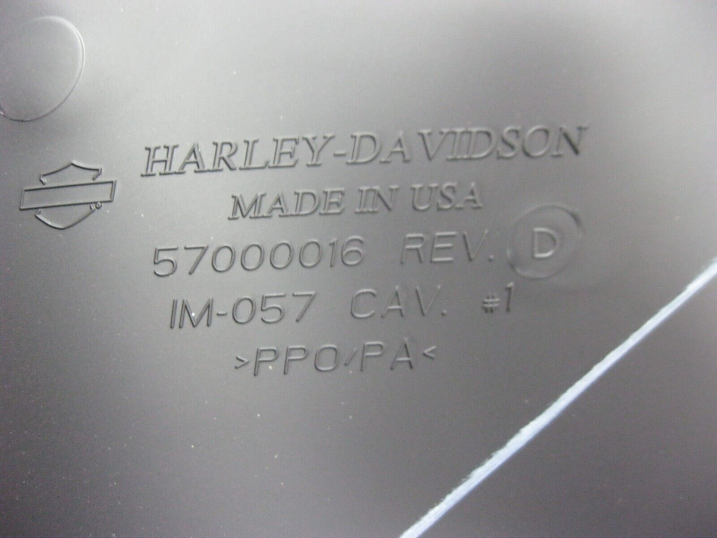 Harley Davidson OEM '14 - '22 Street Glide Ghosted Logo Outer Fairing 57000383