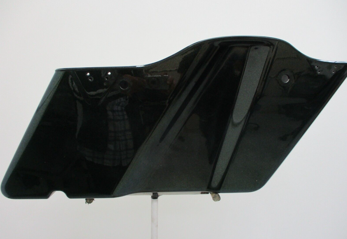 Harley Davidson OEM Left Saddlebag Metallic Green 90200414 2014-Later