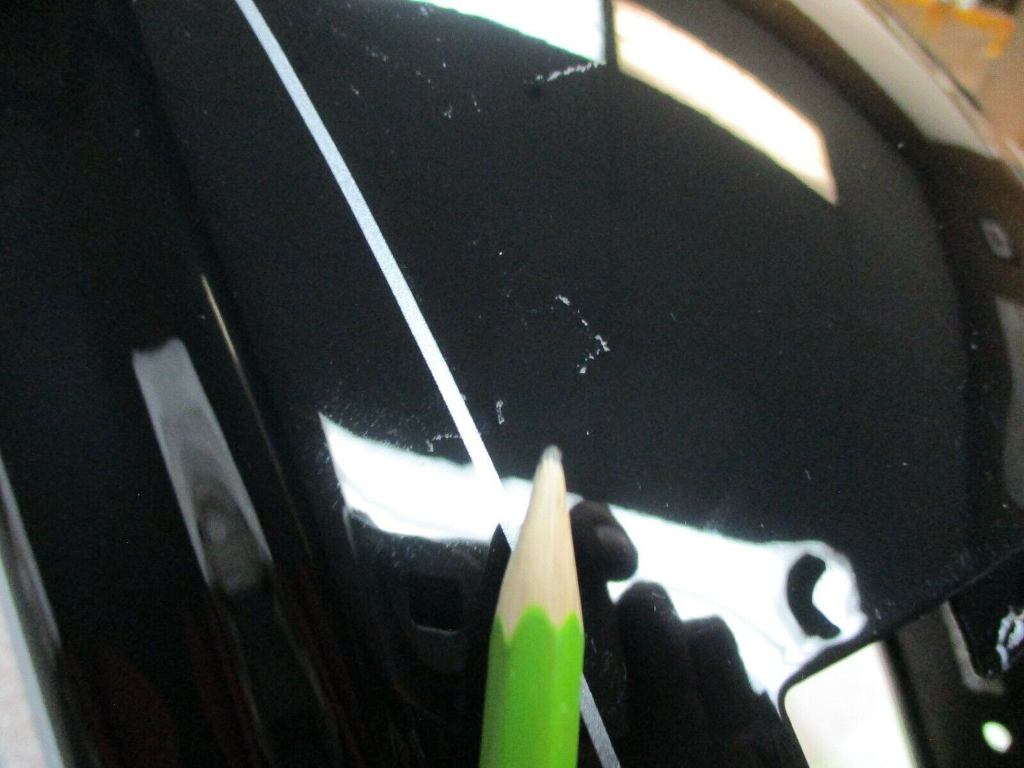 Harley Davidson OEM FLTRXS Rear Fender W/Rear Fascia Vivid Black 59500185DBX