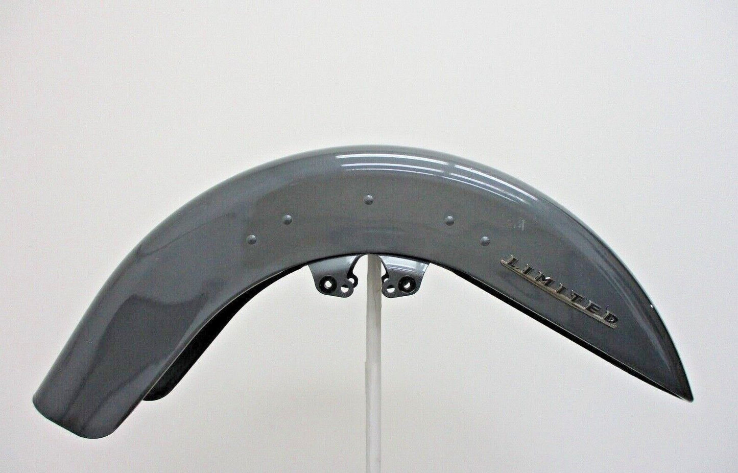 Harley Davidson OEM Front Fender, 2014 - Later, Metallic Gray, Limited Badging