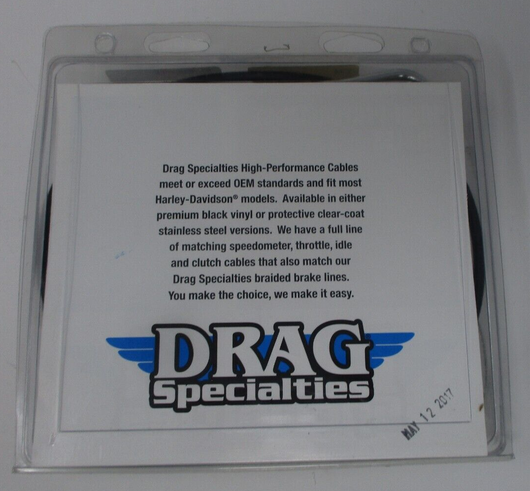 DRAG SPECIALTIES  39.5" BLACK THROTTLE CABLE  4330506B