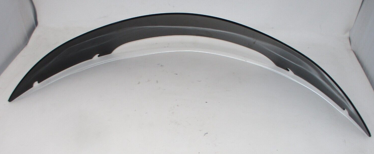 Unbranded Road Glide Black Windshield 4.5"