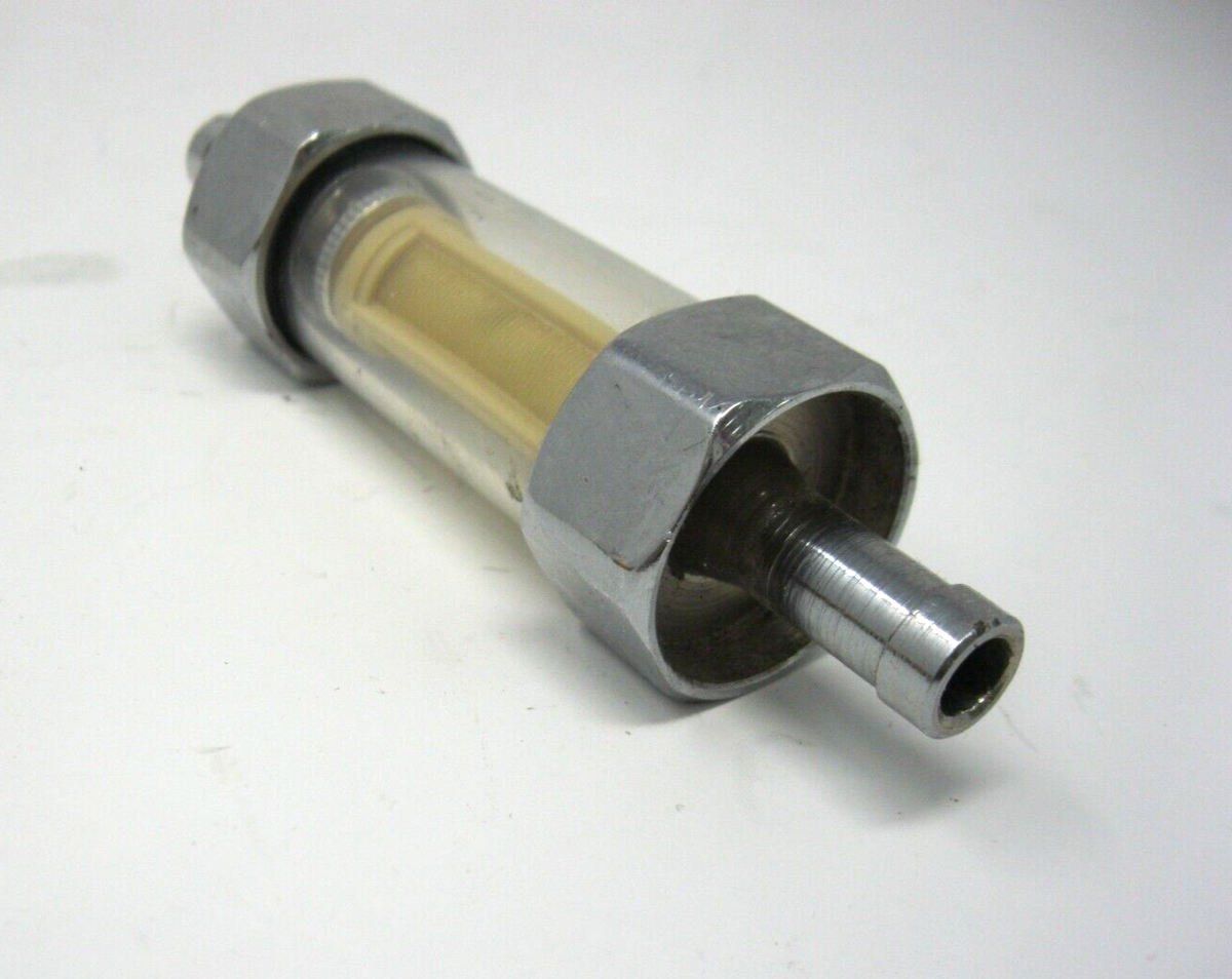 Glass In-line Fuel Filter for Custom Applications