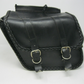 Willie and Max Braided Slant Throw-Over Saddlebag Pair JKY13 90477-00