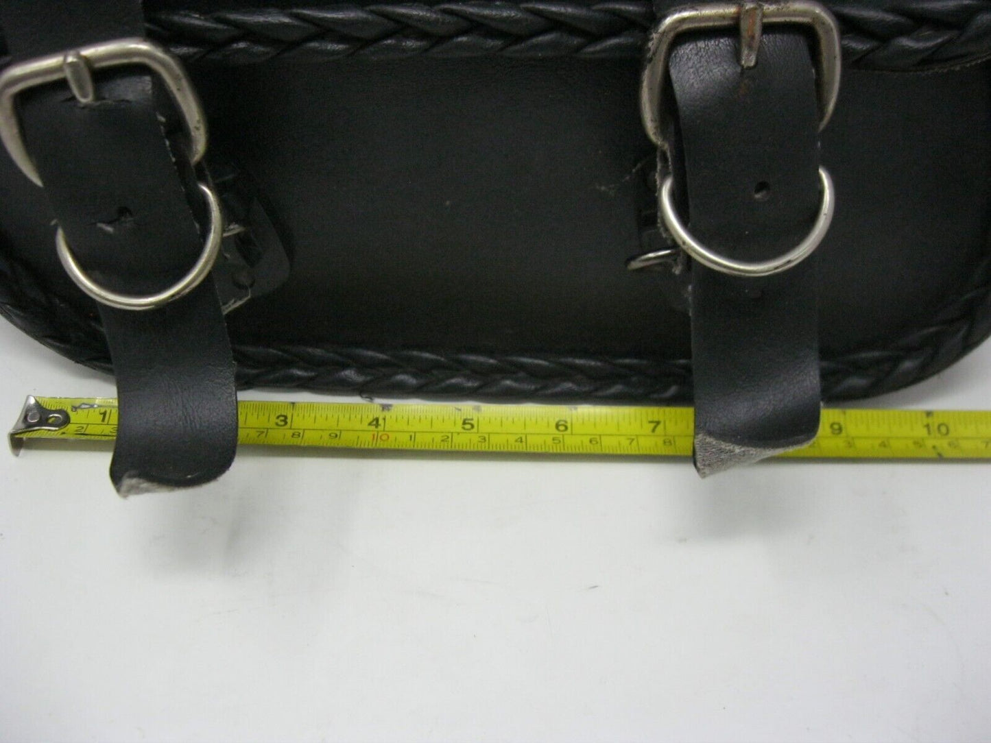 Willie and Max Braided Slant Throw-Over Saddlebag Pair JKY13 90477-00