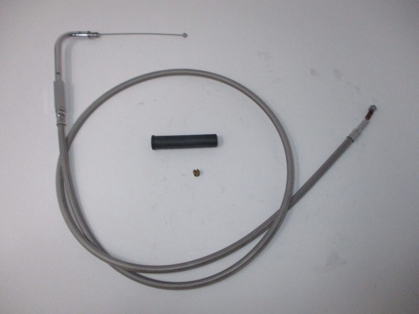 Drag Specialties 44"  Stainless Braid Idle Cable 617091