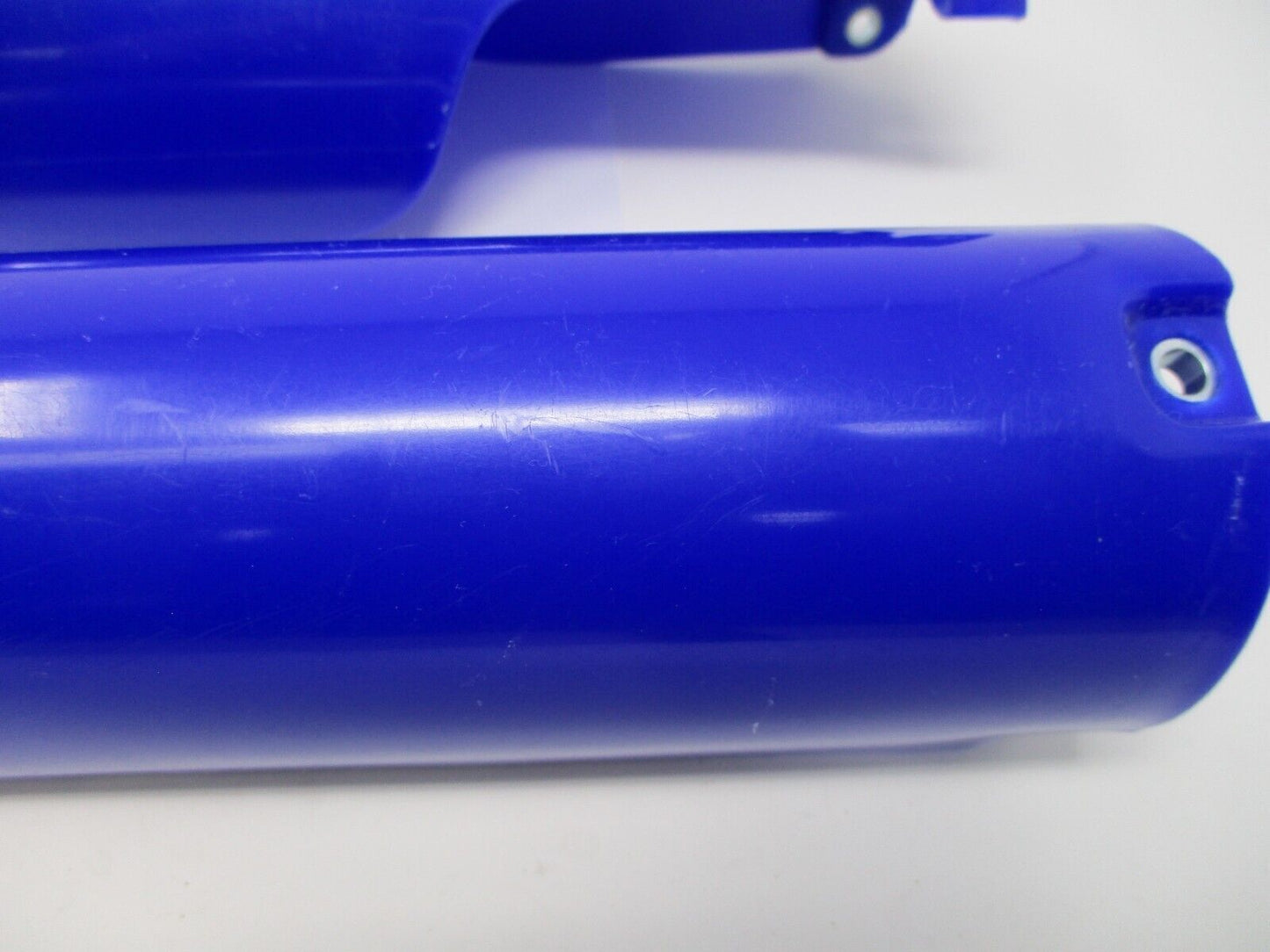 UFO Plastics - Fork Slider Protectors, Blue  YA03872-089