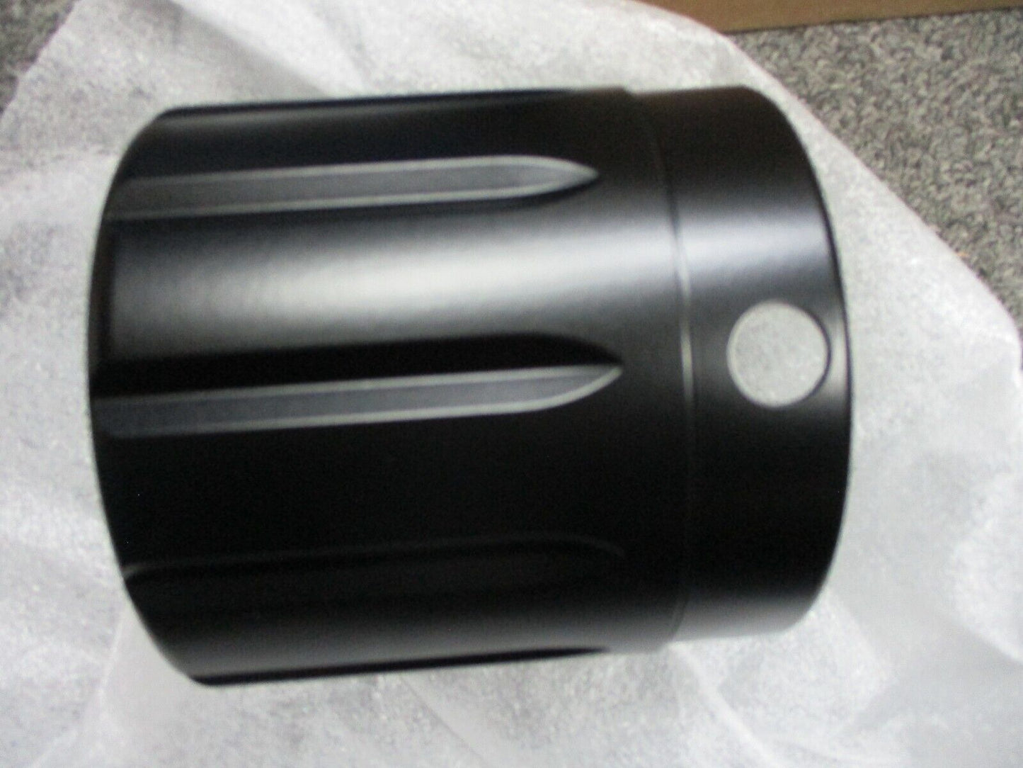 Harley Davidson OEM FLHXSE 2015-17 CVO Touring Black Muffler Cap 65100059