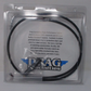 DRAG SPECIALTIES  39.5" VINYL IDLE CABLE  OEM  4340506B