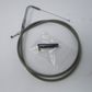 Drag Specialties 47"  Stainless Braid Throttle Cable 617082