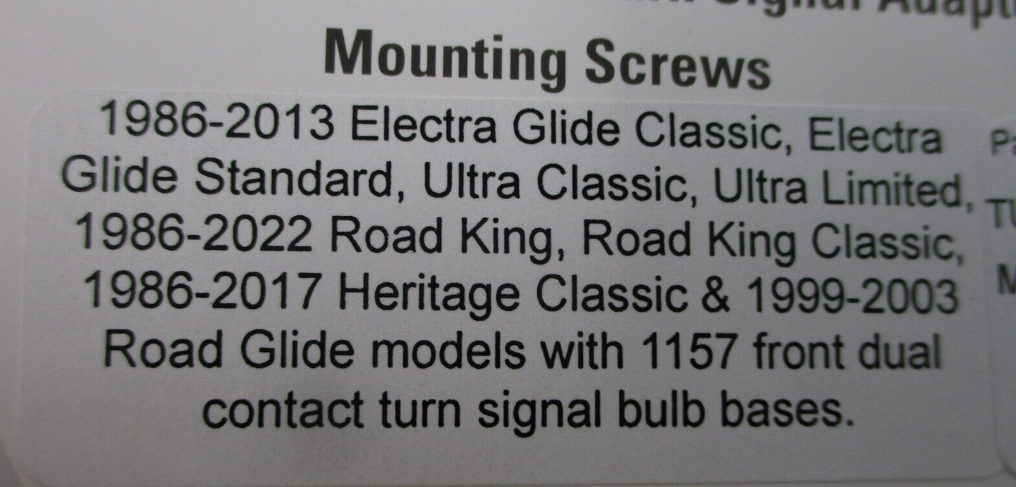 Custom Dynamics Probeam Flat LED Turn Signal Lights PAIR 2020-1611