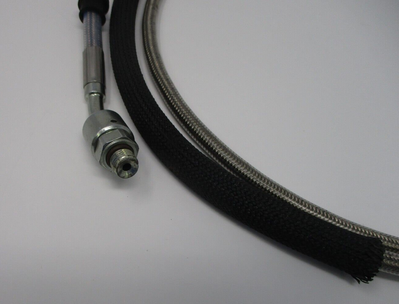Drag Specialties Alternative Length Braided Idle Cable 48.5" 5342109B