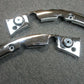 Harley Davidson OEM Chrome Frame Covers L&R FLTR/FLHX/FLHR 47504-09 09-12