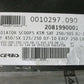 KTM Black Radiator Scoops SXF By Acerbis 2081990001