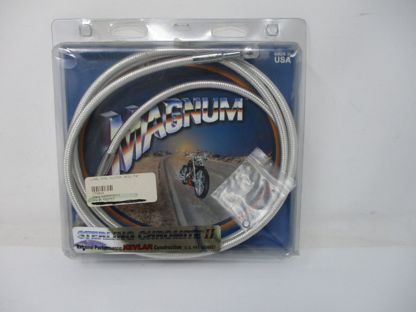 Magnum Hydraulic Brake Line  78" Banjo Angle 180  173824