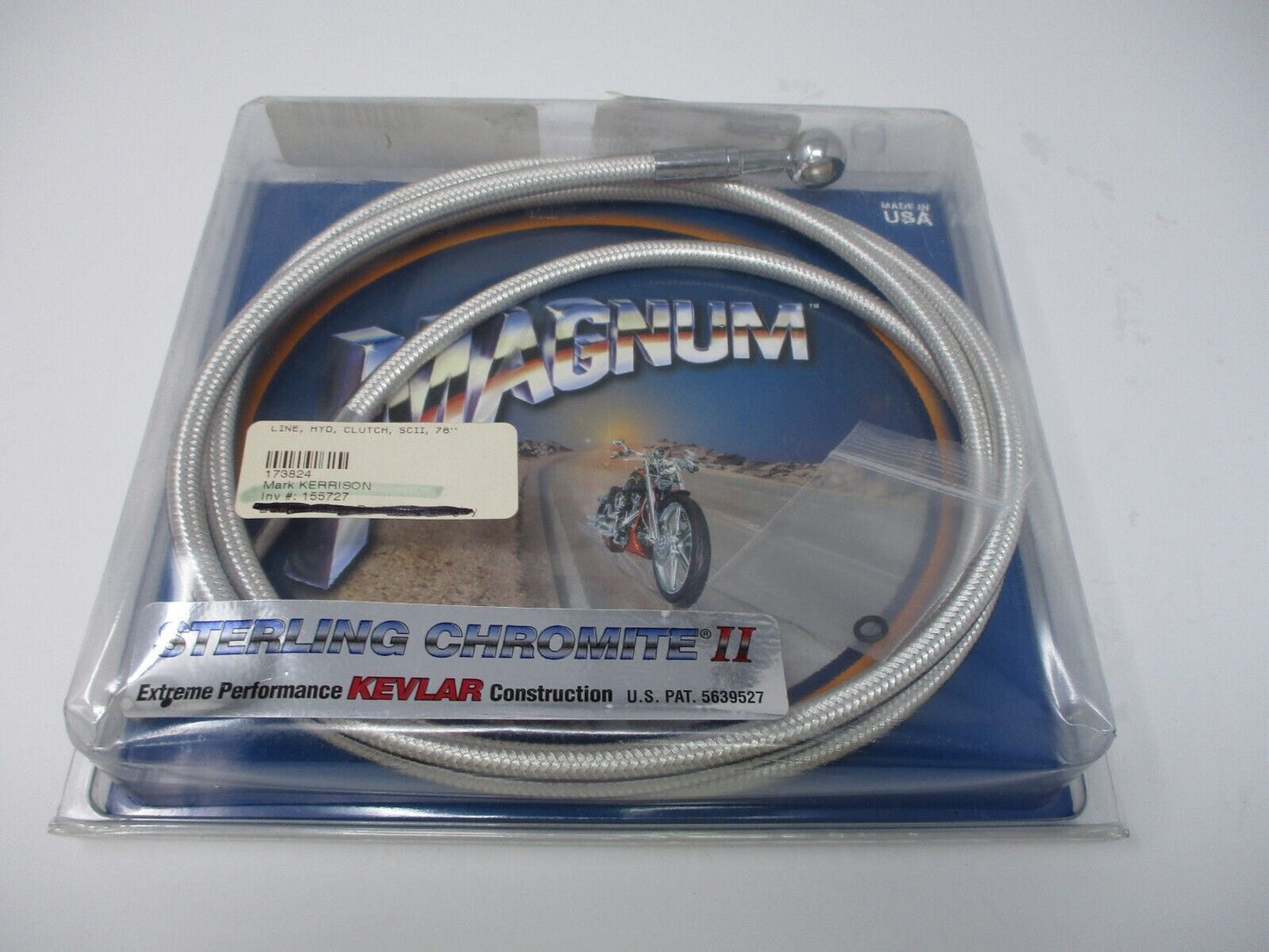 Magnum Hydraulic Brake Line  78" Banjo Angle 180  173824
