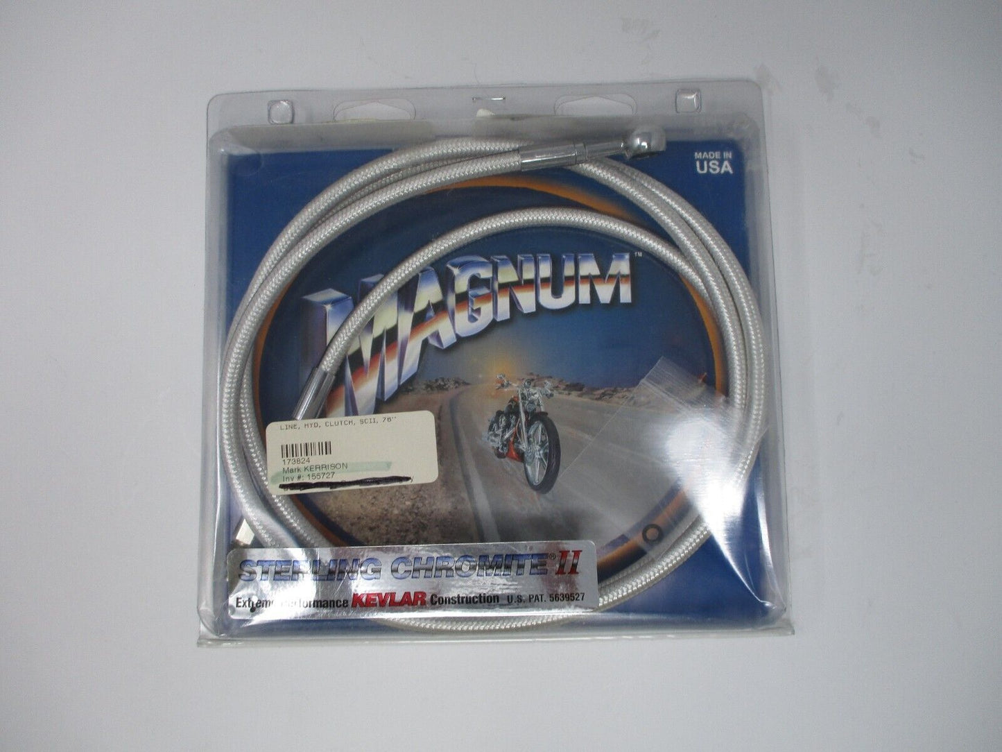 Magnum Hydraulic Brake Line  78" Banjo Angle 180  173824