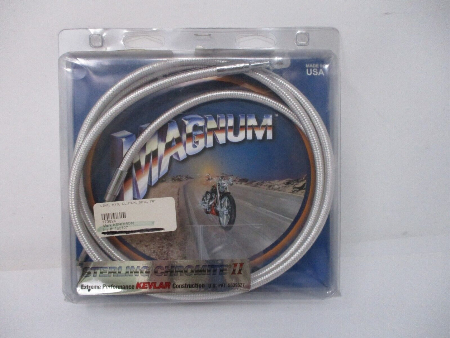 Magnum Hydraulic Brake Line  78" Banjo Angle 180  173824