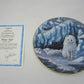 Terry McLean Collector Plate "Winter Vigil" Signed, Limited Edition