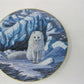 Terry McLean Collector Plate "Winter Vigil" Signed, Limited Edition