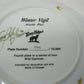 Terry McLean Collector Plate "Winter Vigil" Signed, Limited Edition