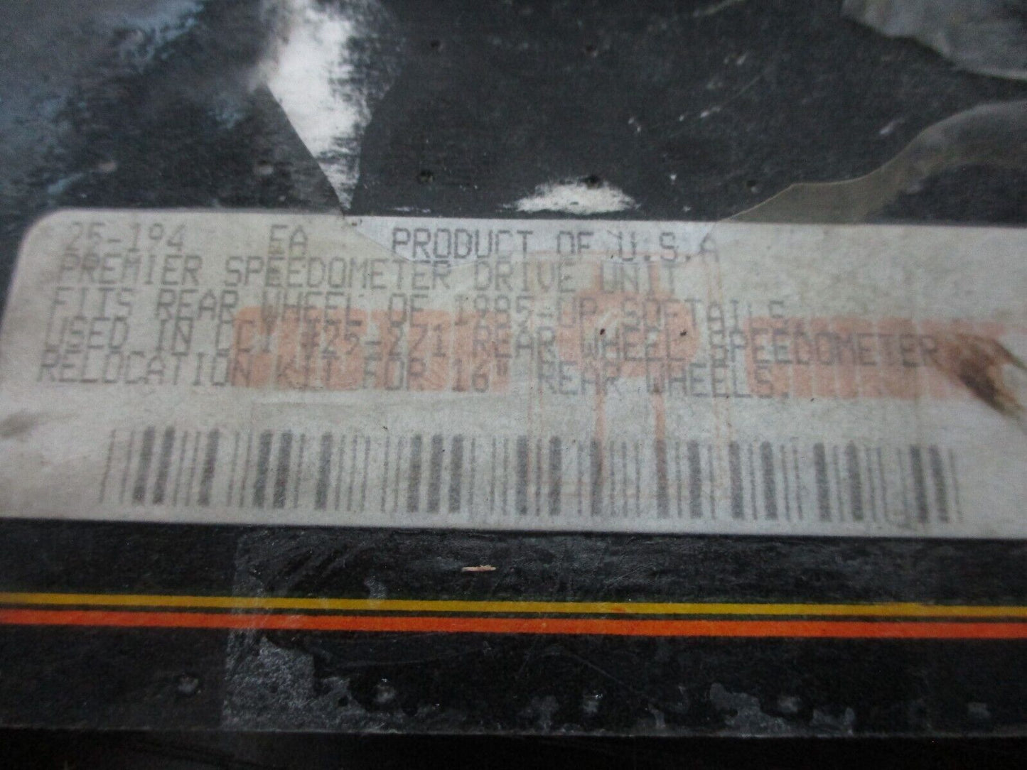 Custom Chrome Speedometer Drive Unit 25-194 (48613)